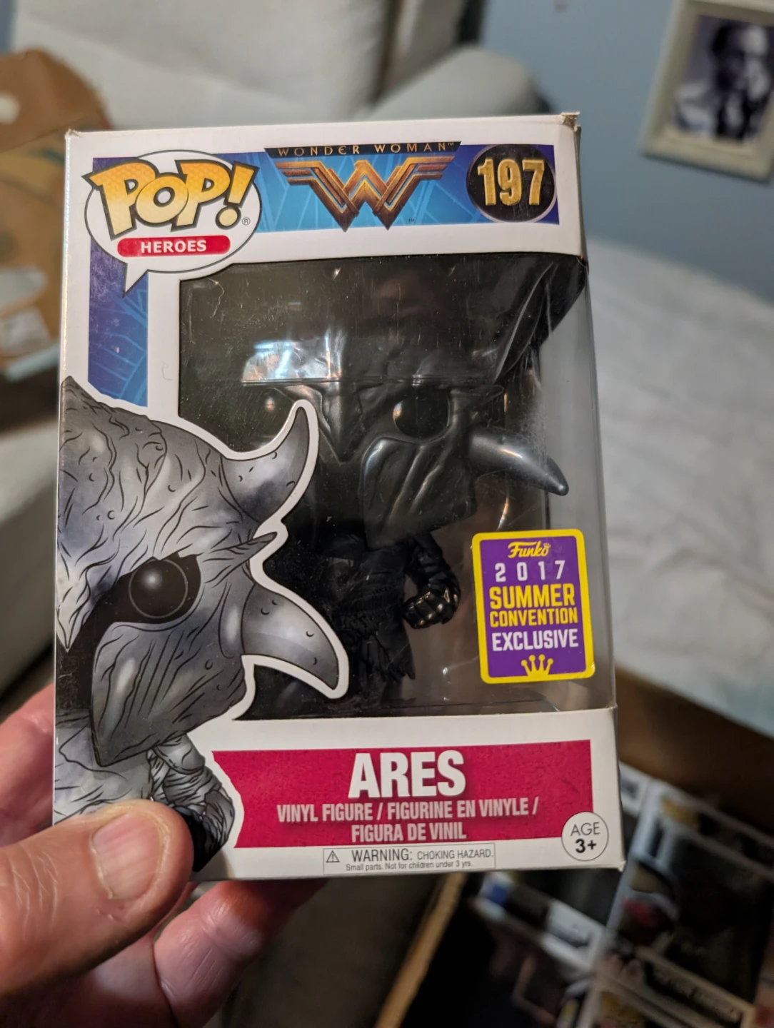 Funko Pop! Heroes Wonder Woman Ares 197 Vinyl Figure
