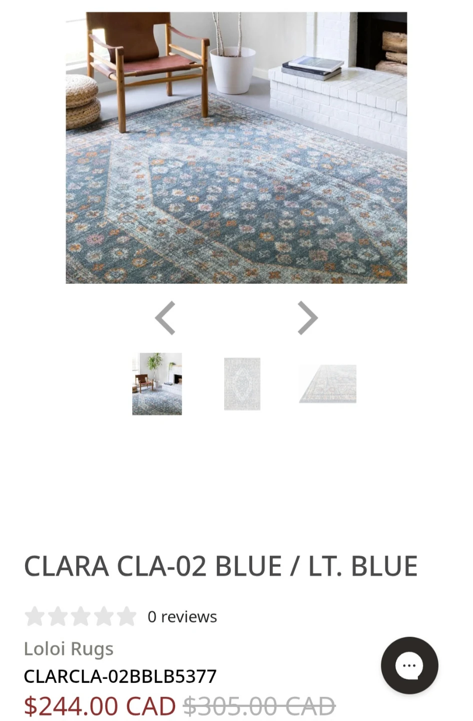 Blue Trurkish Area Rug - photo 4