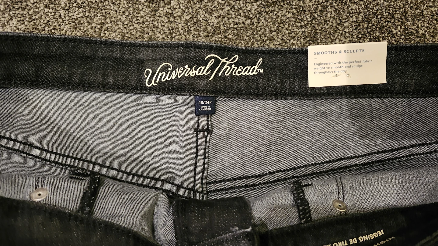 Universal Thread Black Jeggings Size 18 - photo 2
