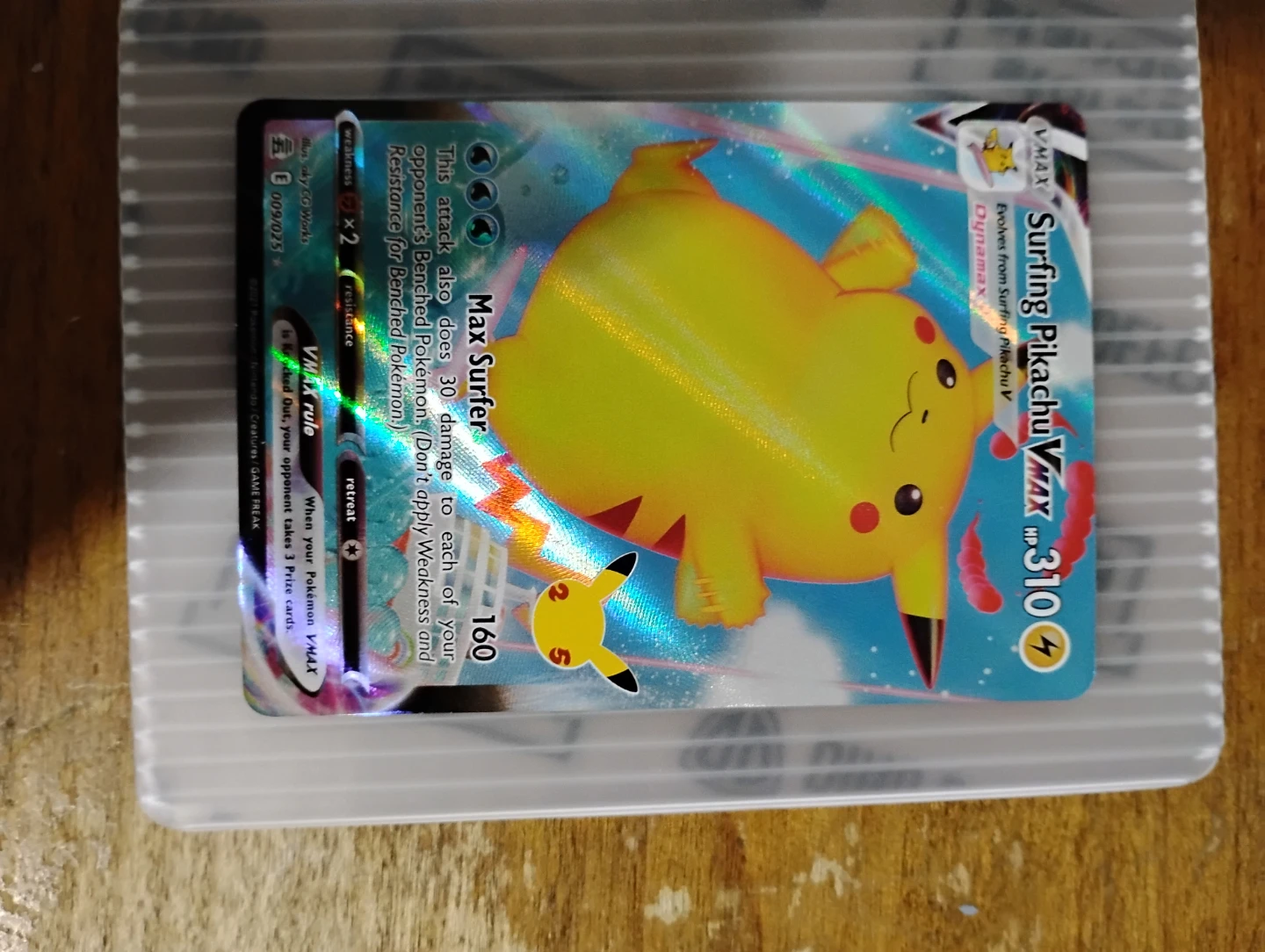 Surfing Pikachu VMAX