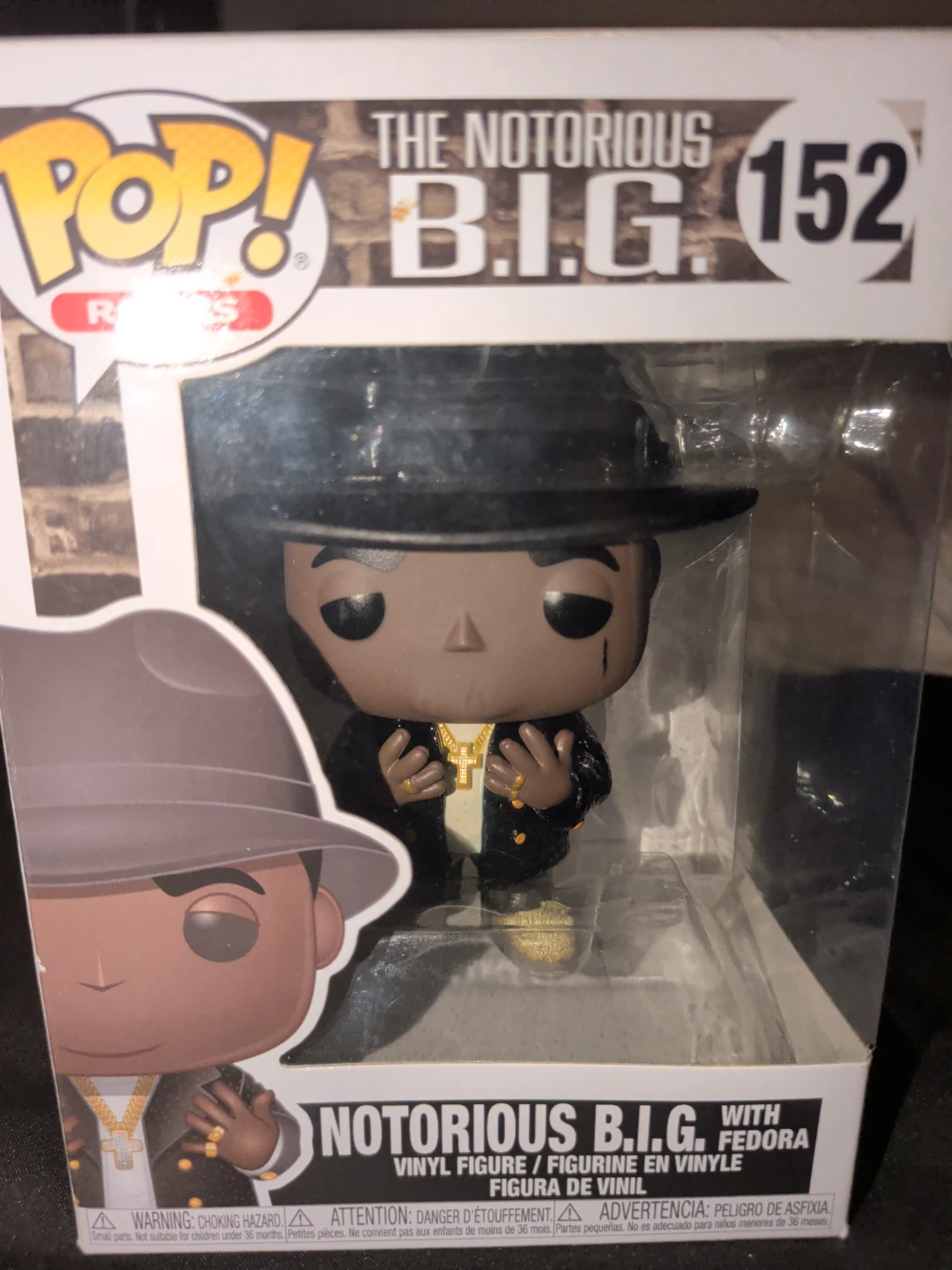 Funko Pop! Rocks The Notorious B.I.G. with Fedora #152