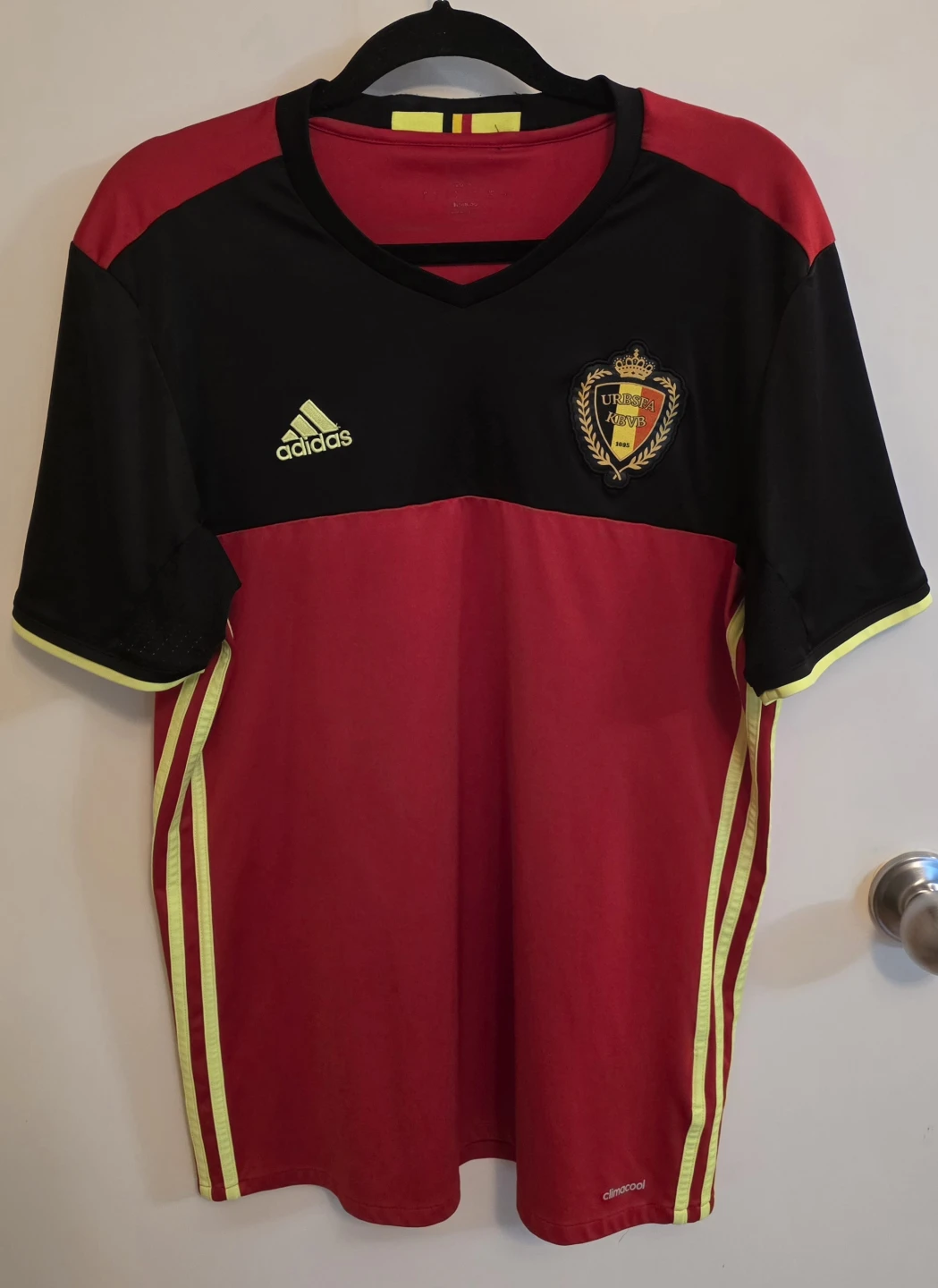 Adidas Belgium National Football Team Jersey