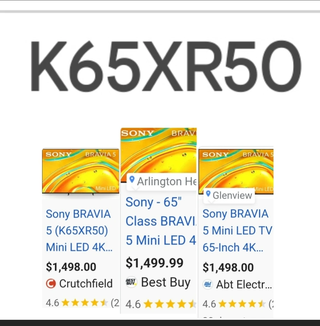 Sony BRAVIA 5 (K65XR50) 65-Inch Mini LED 4K TV - photo 5
