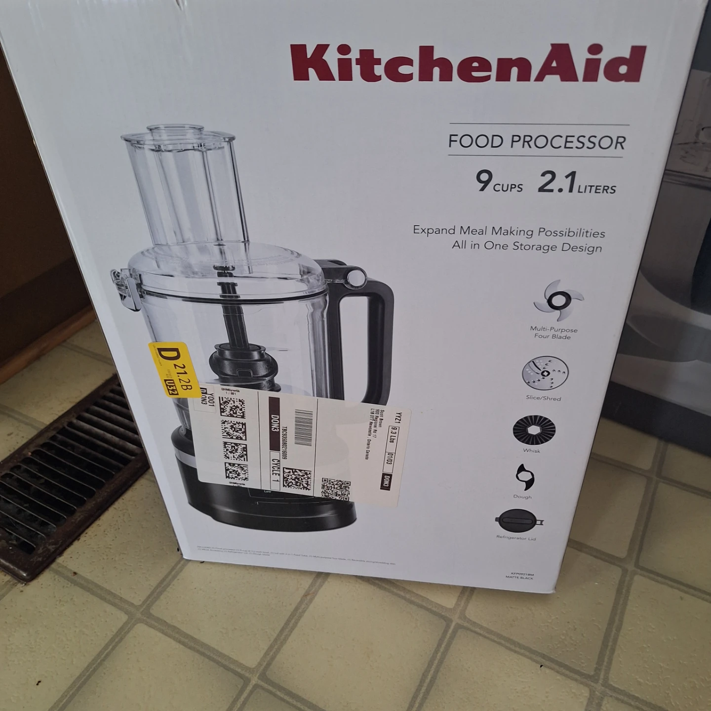 KitchenAid 9 Cup Food Processor