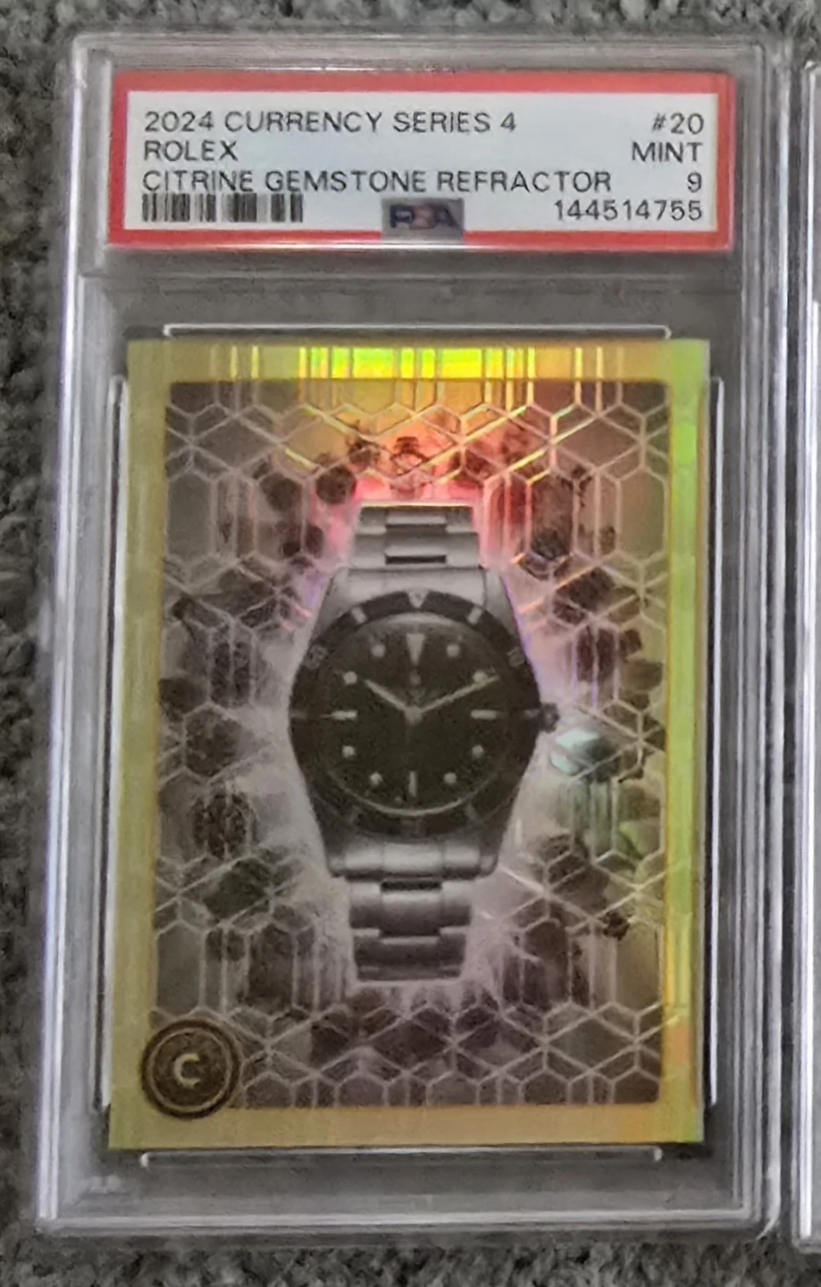 2024 Rolex Currency Series 4 Citrine OMEGA Gemstone  #20