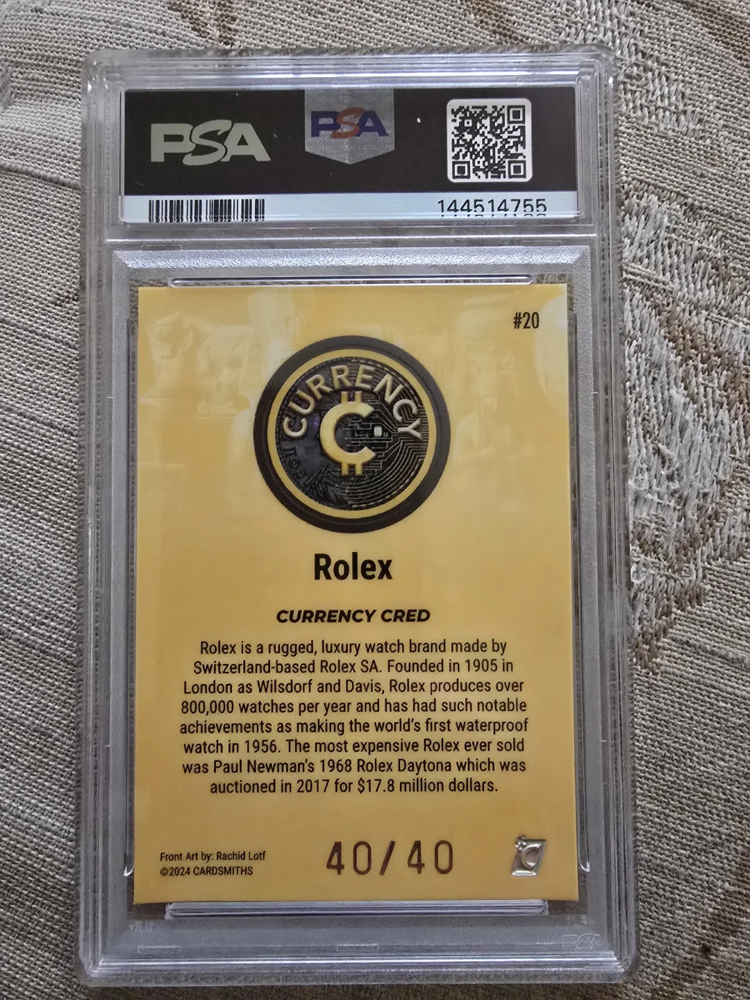 2024 Rolex Currency Series 4 Citrine OMEGA Gemstone  #20 - photo 2