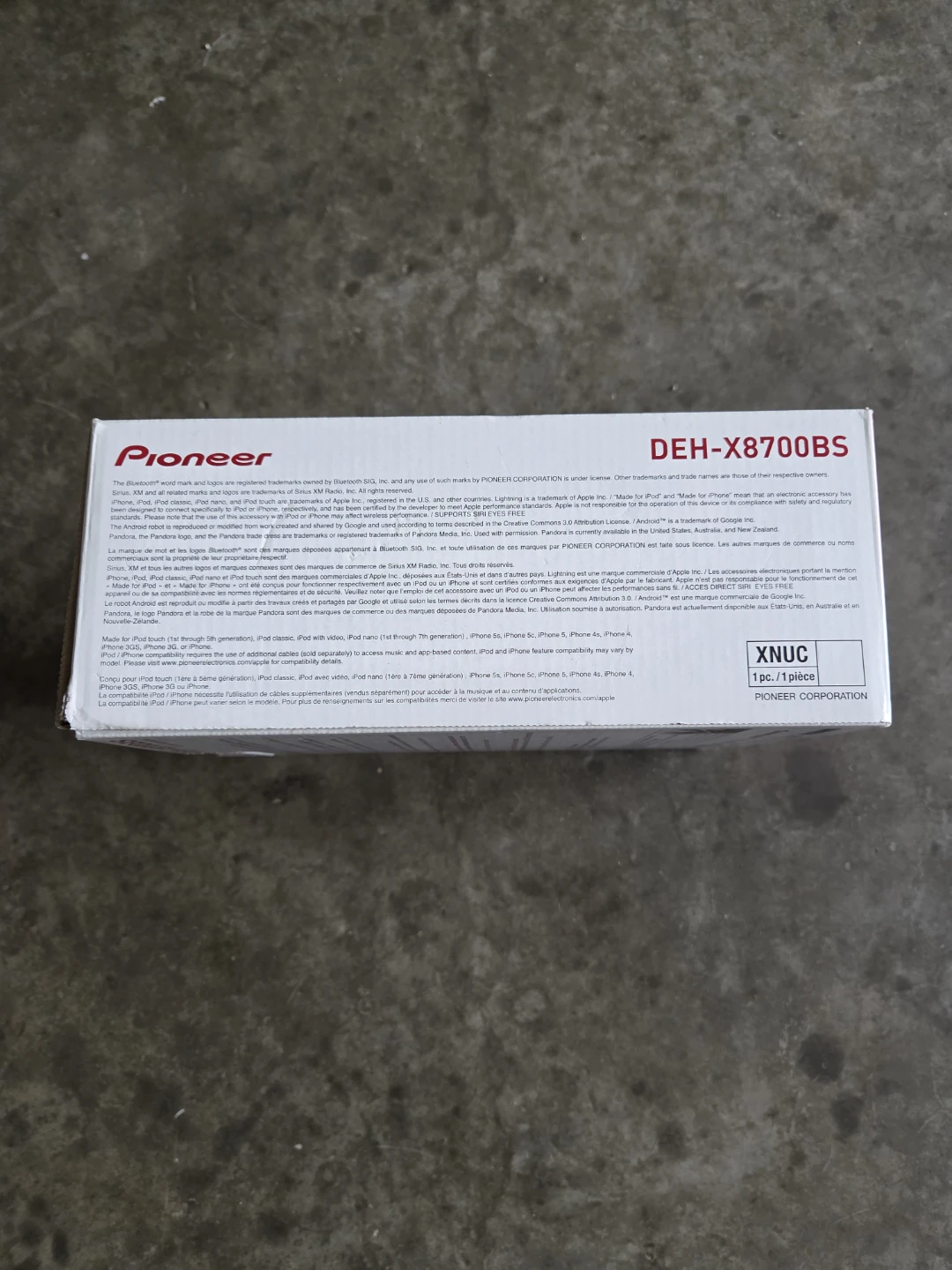 Pioneer DEH-X8700BS CD RDS Receiver - photo 4