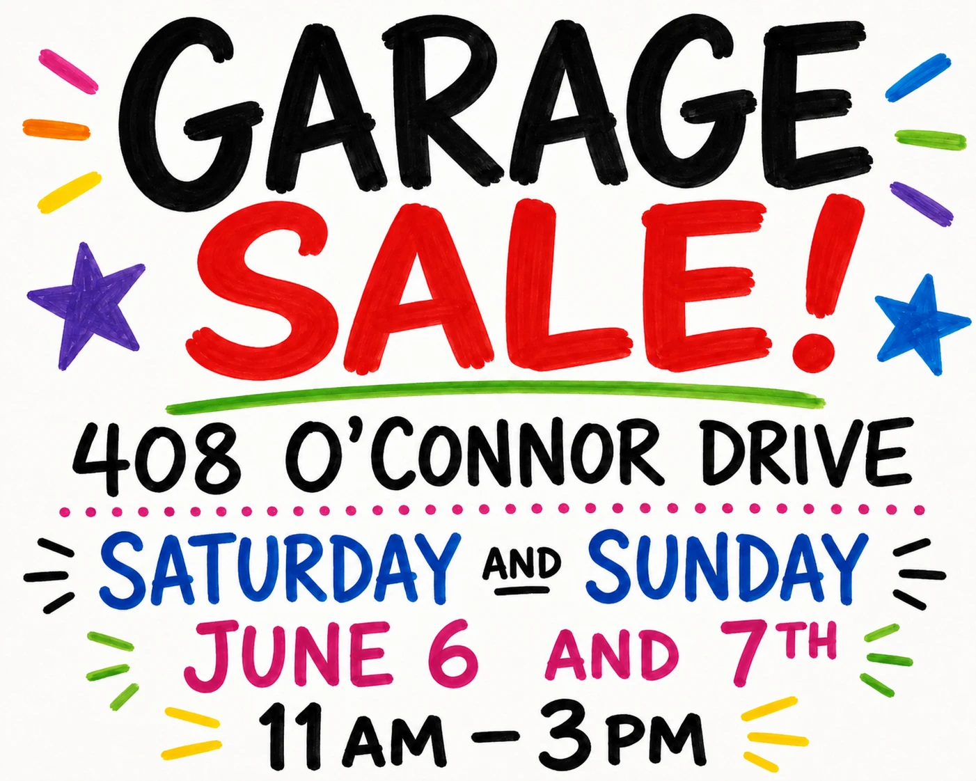 Garage Sale