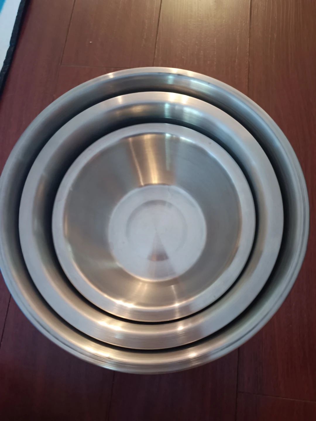 Set of 3 Stainless Steel Mixing Bowls - photo 2