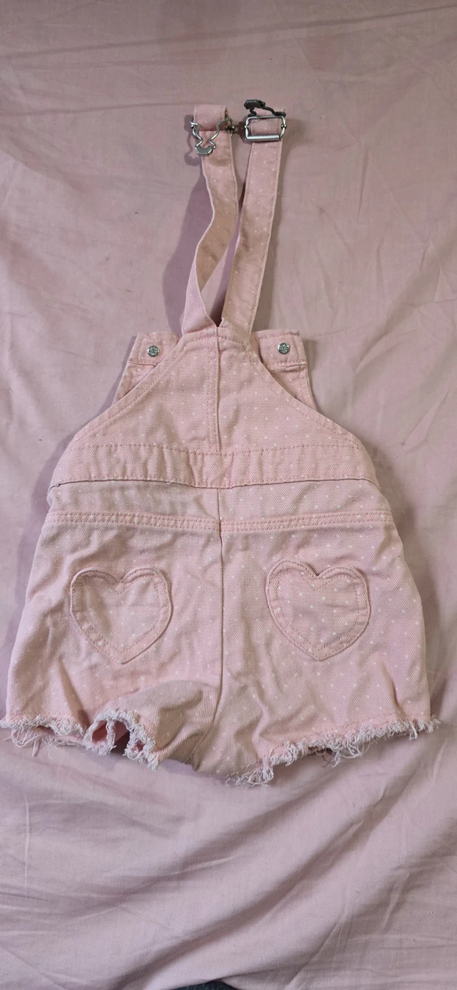 Baby Girls Clothing Bundle (Overalls, Leggings, Swimsuit) - photo 2
