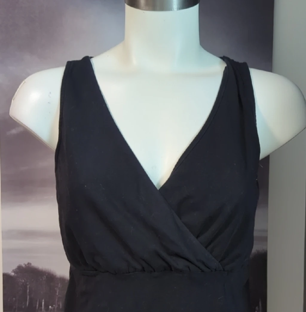 Old Navy Maternity Fitted Tank Top - Black - Size M - photo 2