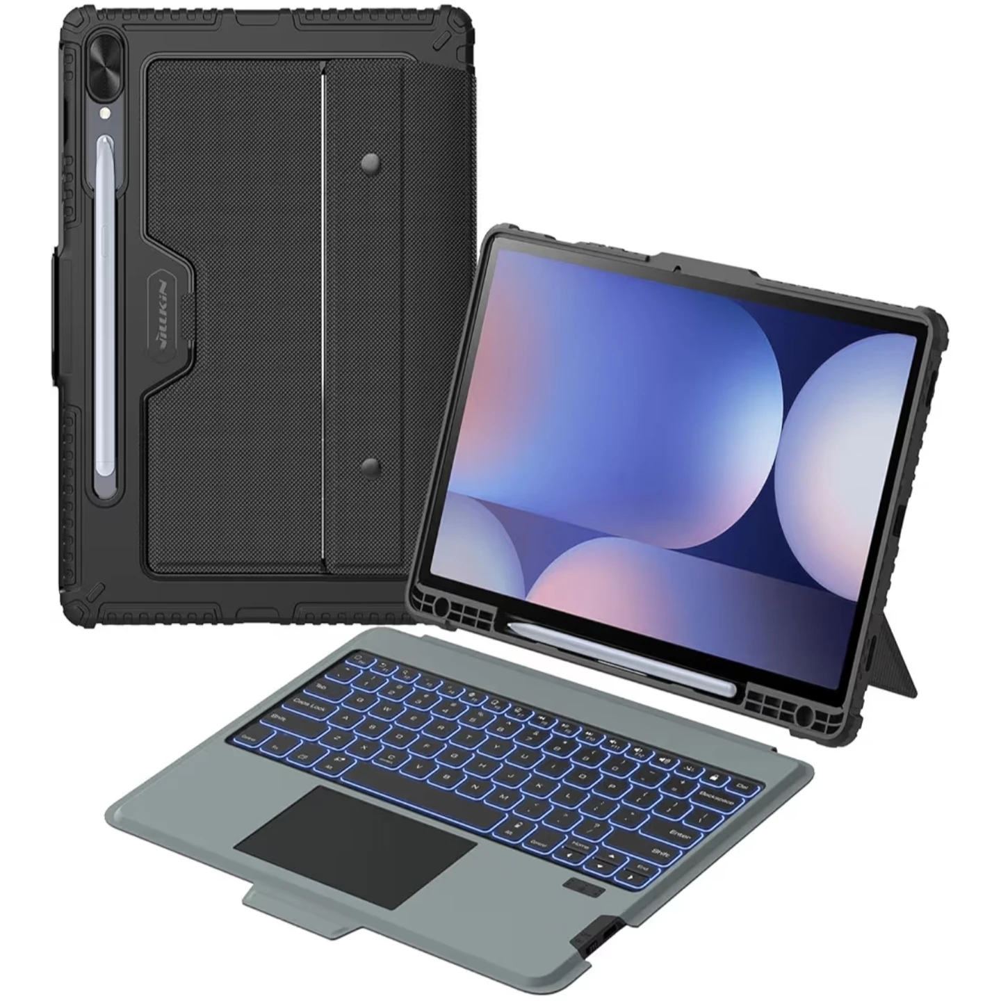 Detachable Keyboard Case for Samsung Galaxy Tab S9/S10 Plus - photo 3
