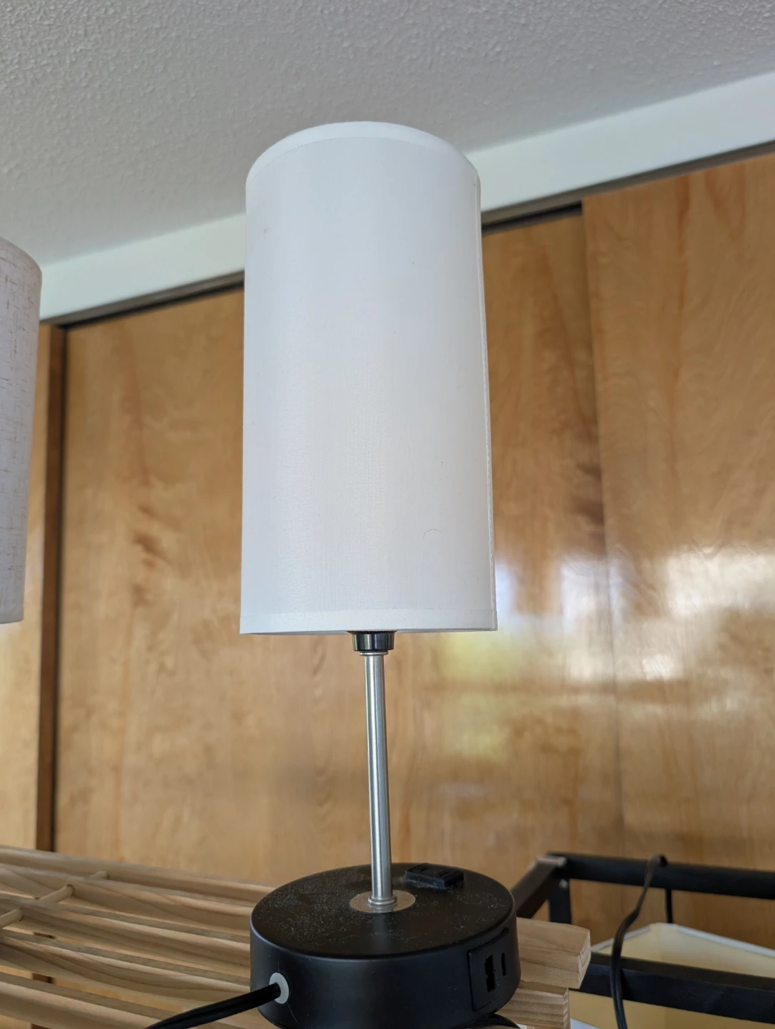 Small Desk Lamp with USB Ports