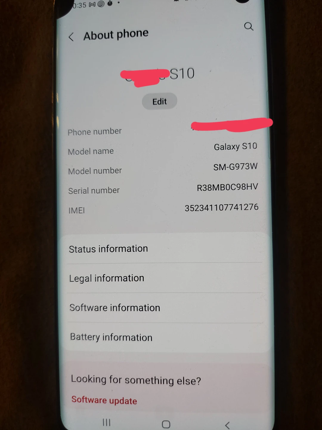 NEED GONE Samsung Galaxy S10 Smartphone and case - photo 2