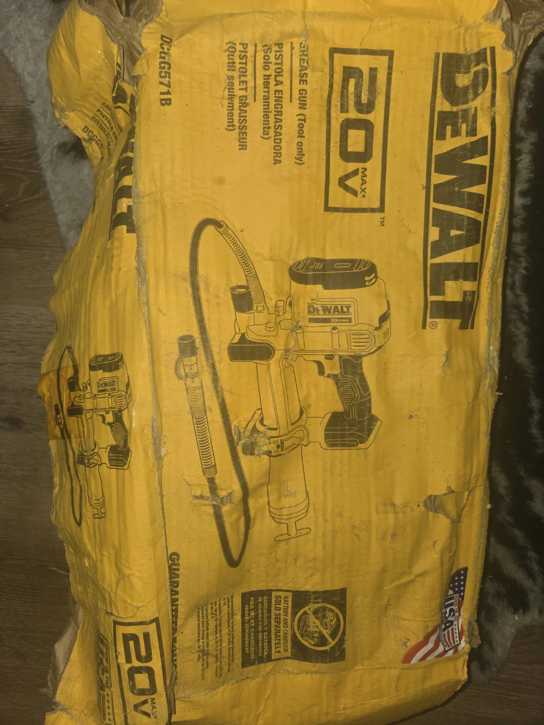DeWalt 20V MAX Grease Gun