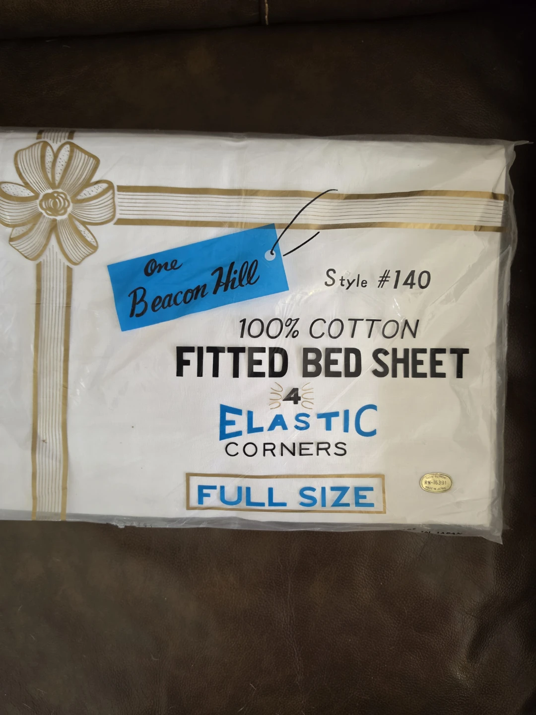 Beacon Hill 100% Cotton Fitted Bed Sheet Full Size Style #140
