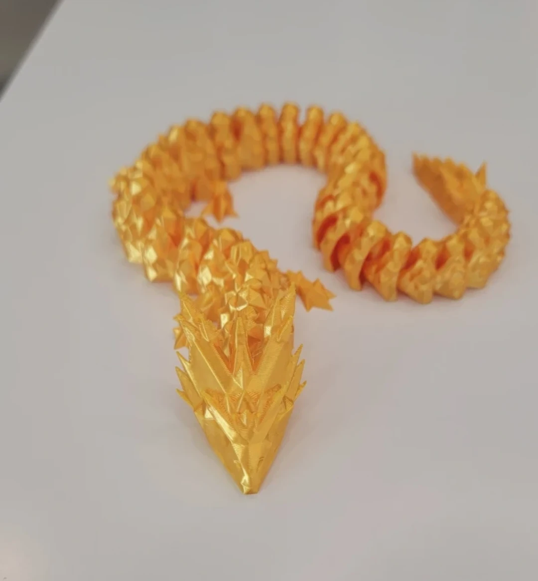 3D Printed Articulated Dragon (10 Colors Available) - photo 3