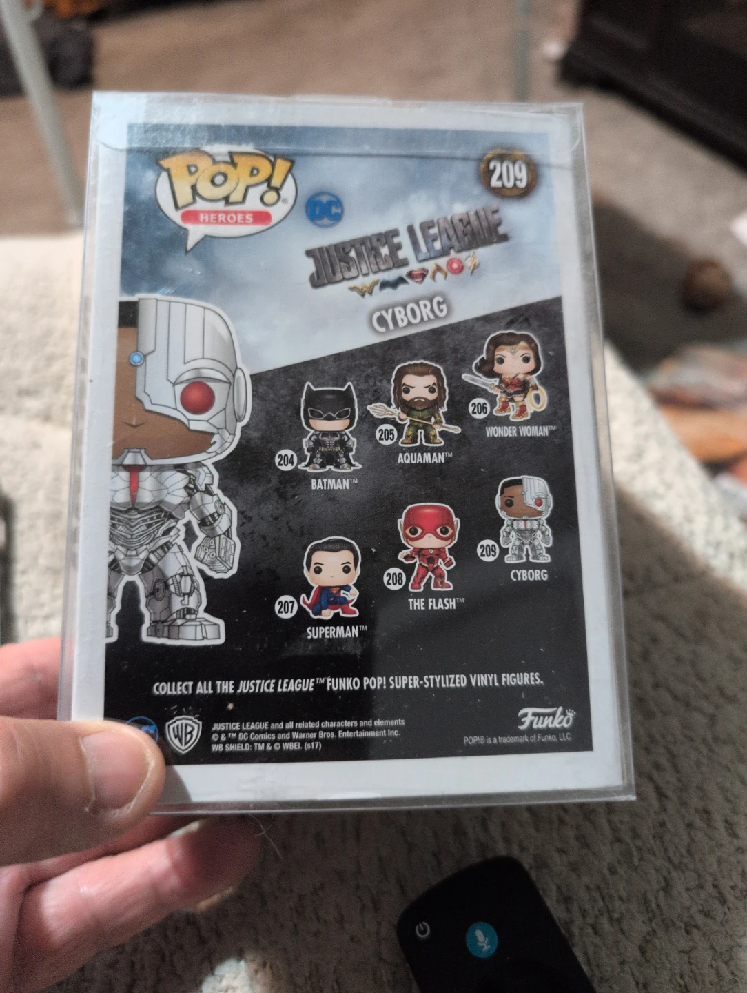 Funko Pop! Justice League Cyborg Vinyl Figure #209 - photo 2