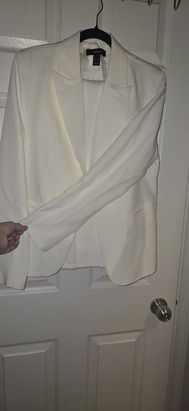 White Forever 21 Blazer - photo 2