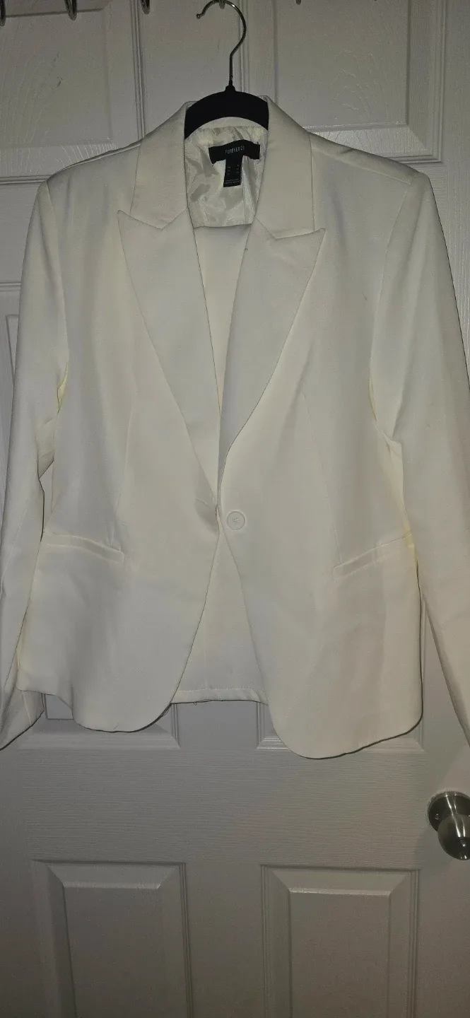 White Forever 21 Blazer - photo 3