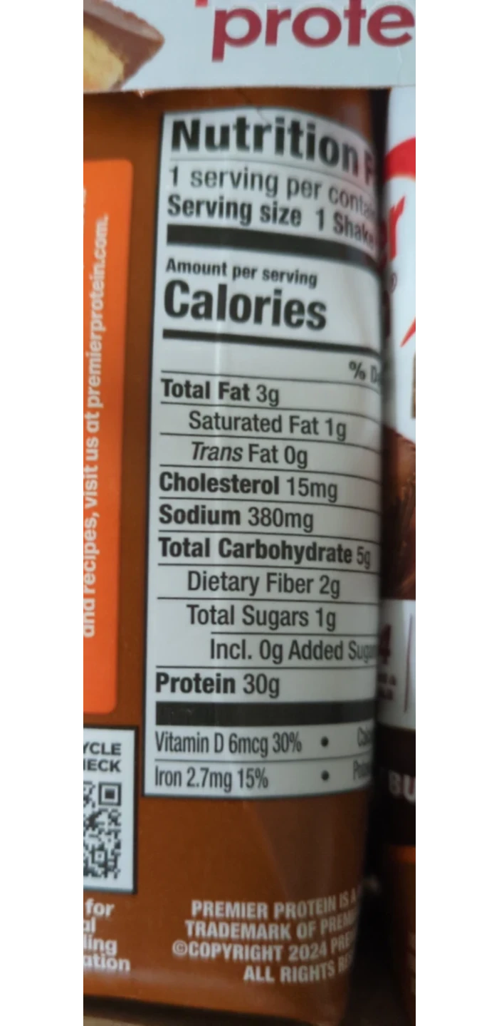 Premier Protein Chocolate Peanut Butter Shakes - 4 Pack - photo 3