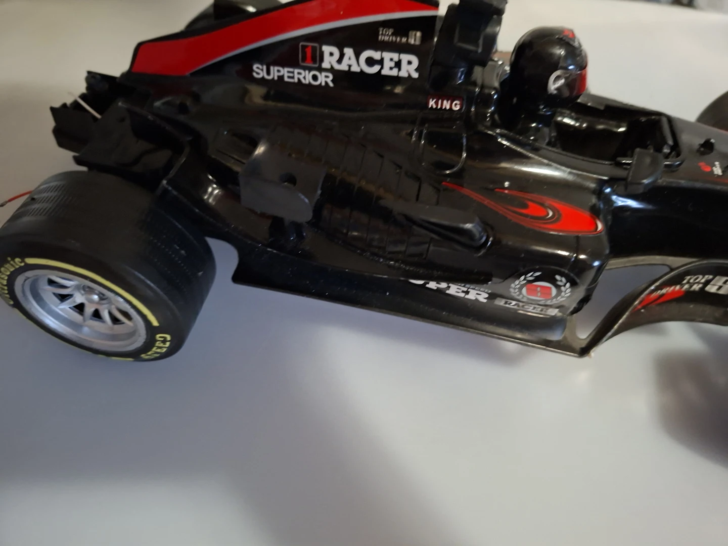 ⚽Black Racer Formula 1 Toy Car - photo 3