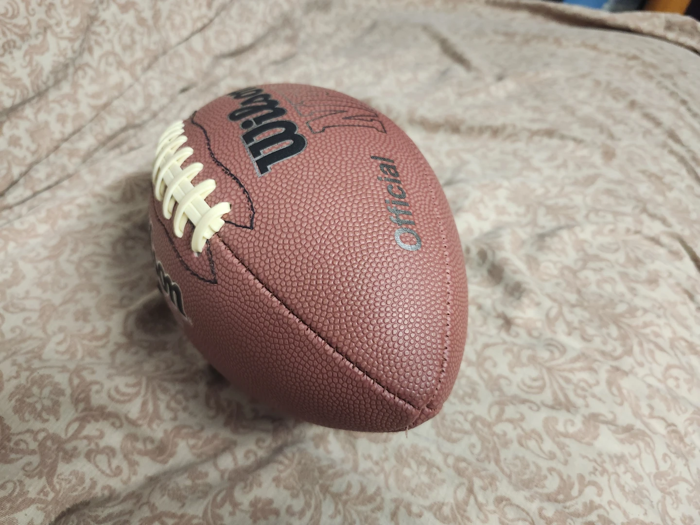 New Wilson MVP Tackified Official NFL Football - photo 3