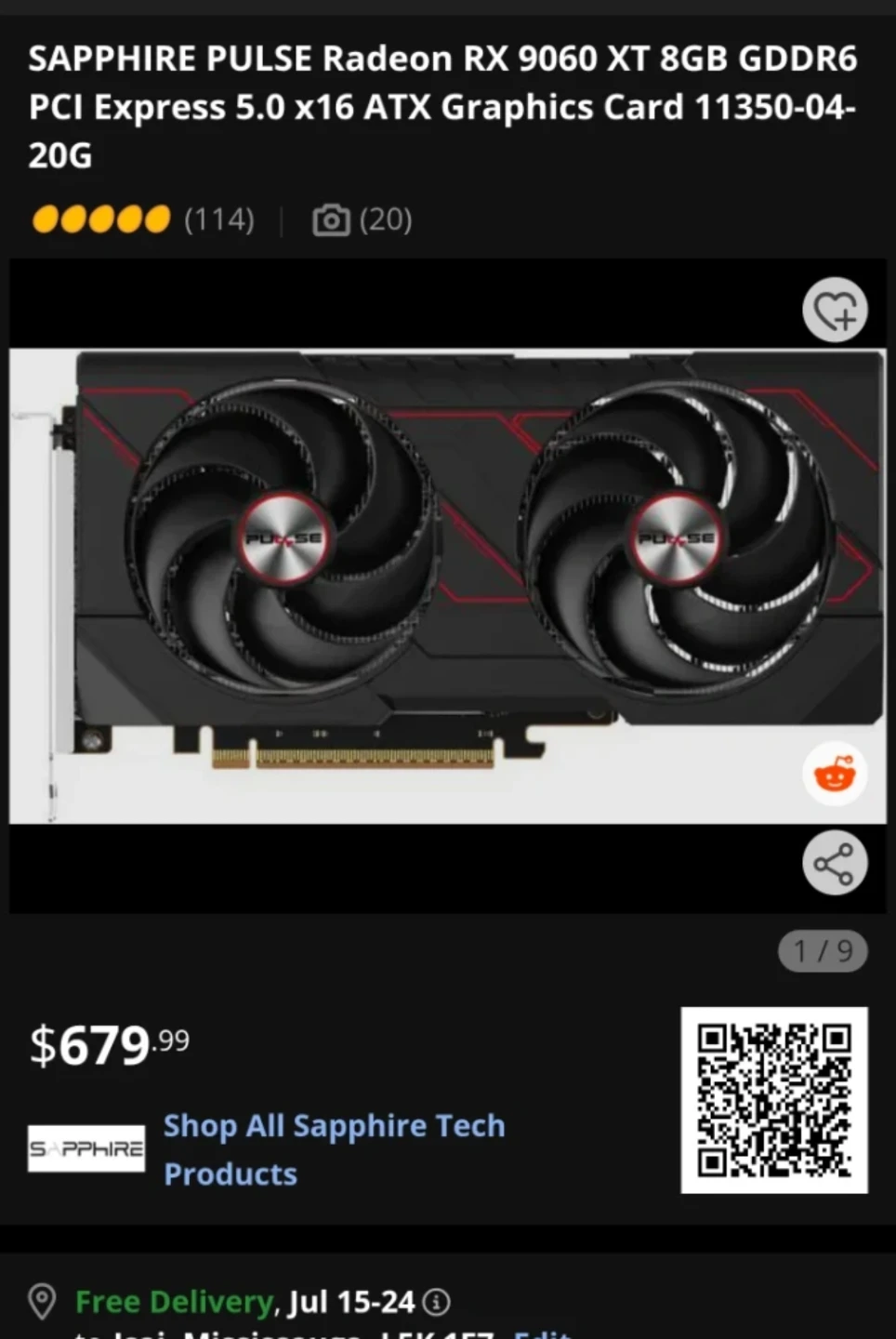 AMD Radeon RX 9060 XT OC GPU (WARRANTY AVAILABLE) - photo 5