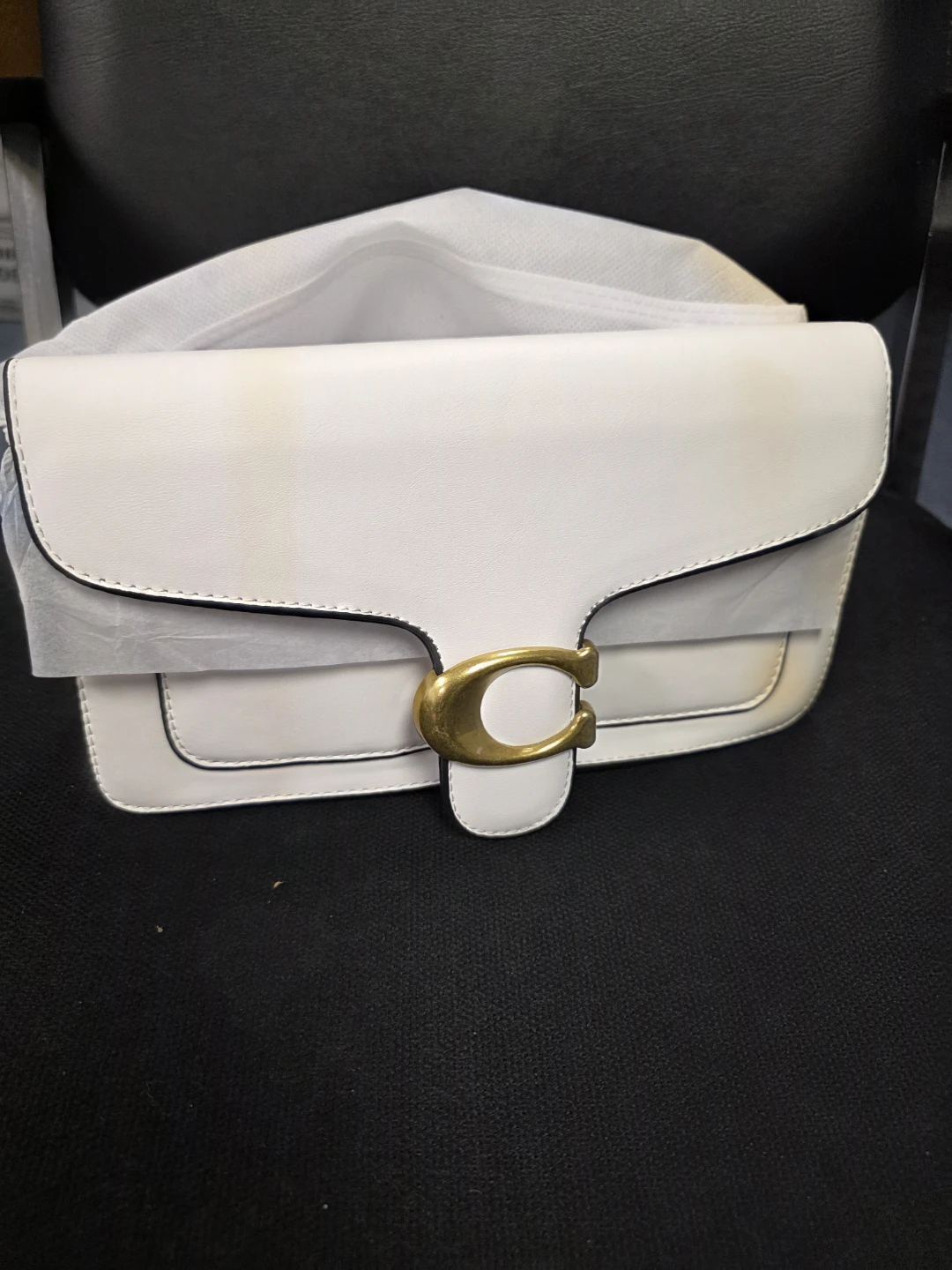 Coach Tabby Shoulder Bag 26 White - photo 4