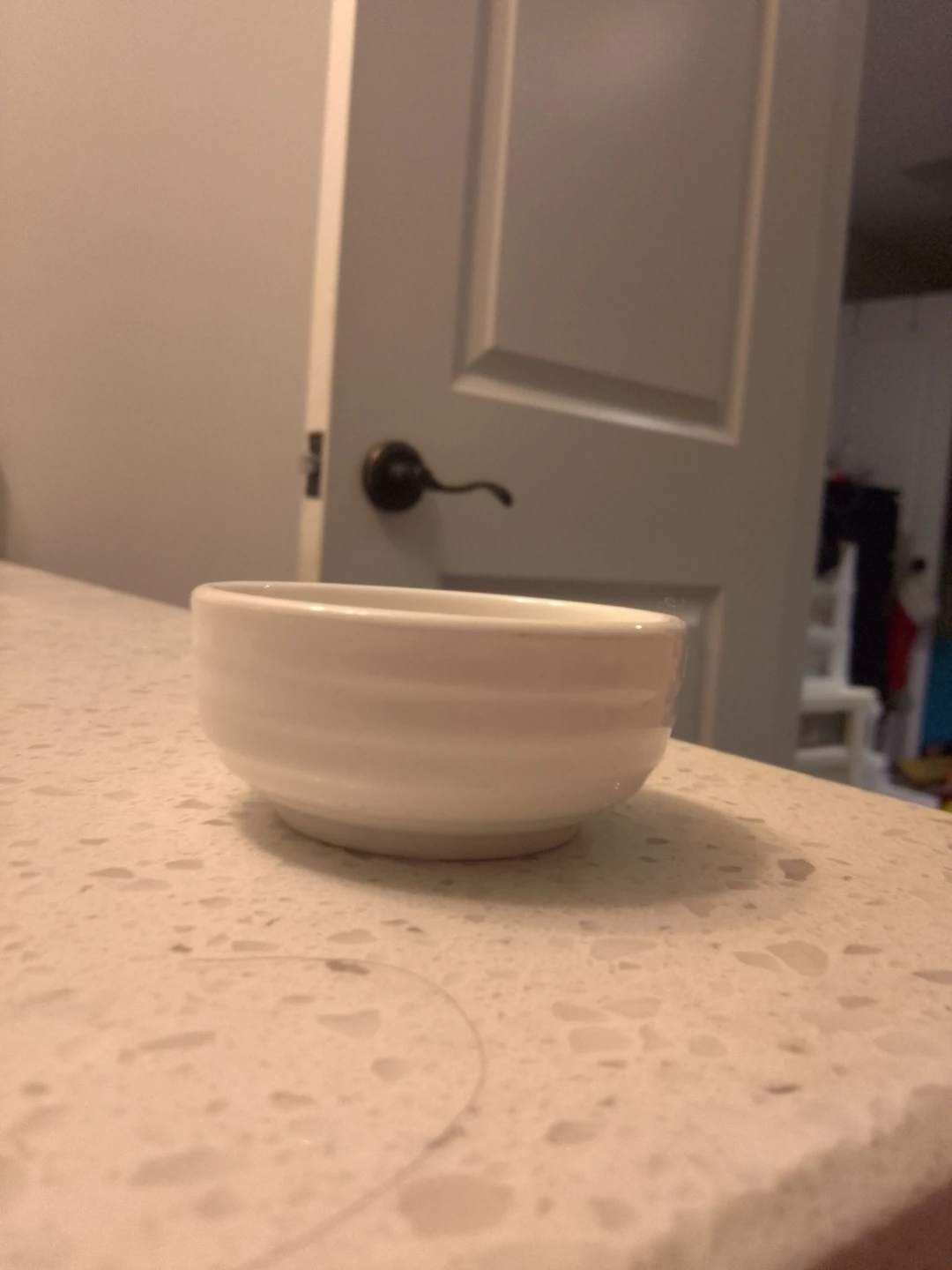 A Small White Ceramic Bowl ⚽
