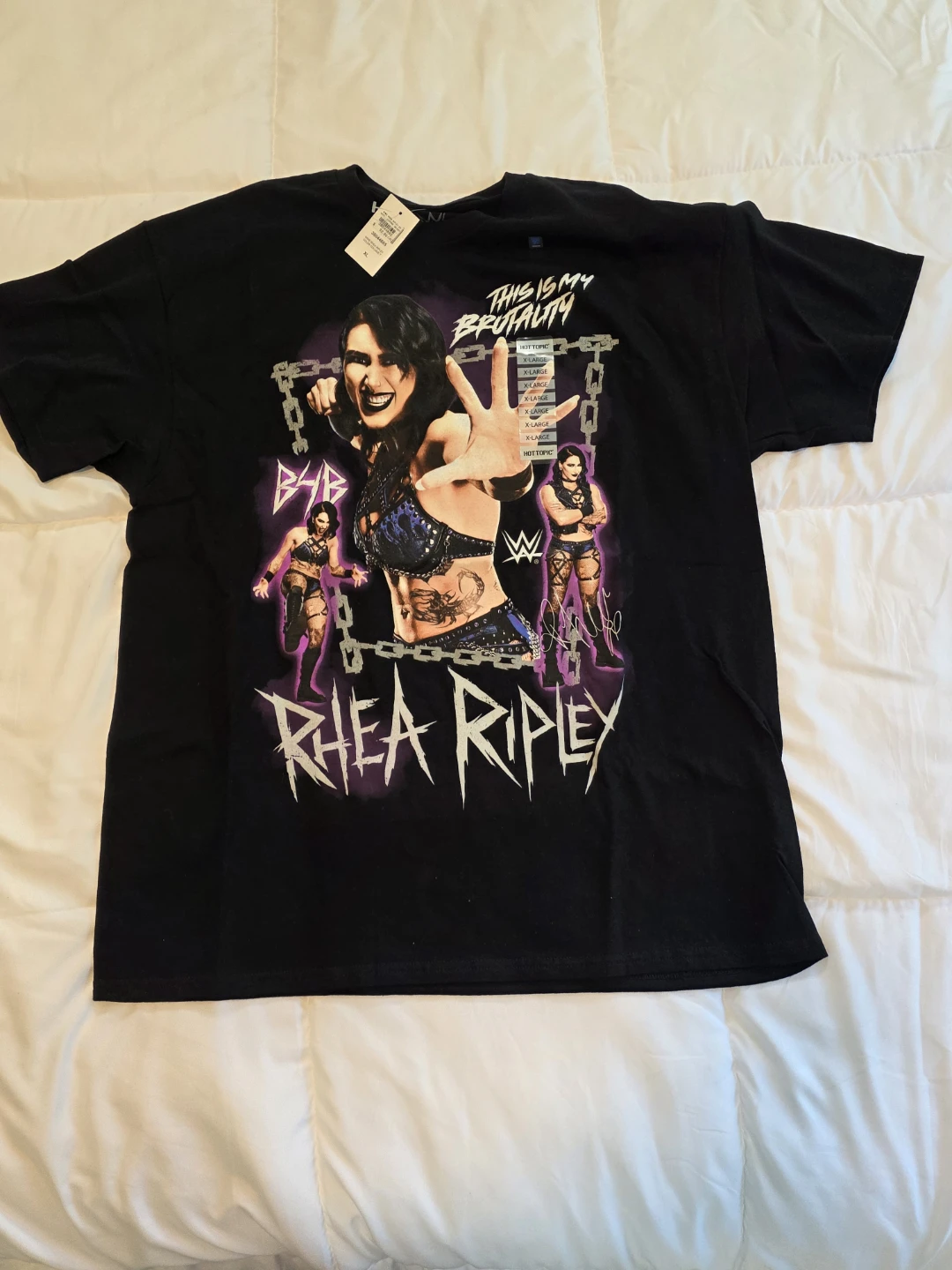 WWE Rhea Ripley "This Is My Brutality" T-Shirt