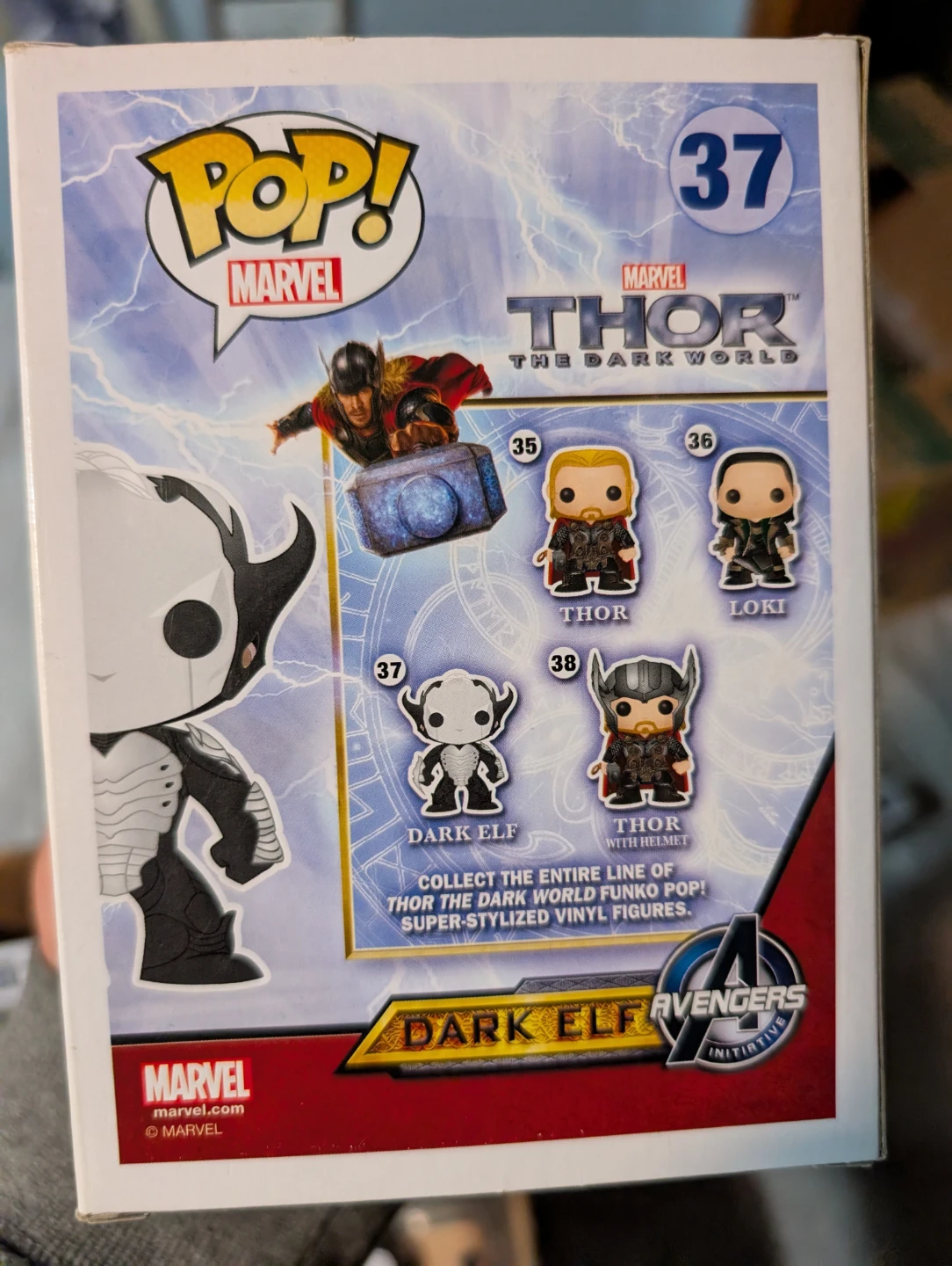 Funko Pop! Marvel Thor: The Dark World Dark Elf #37 Vinyl Figure - photo 2