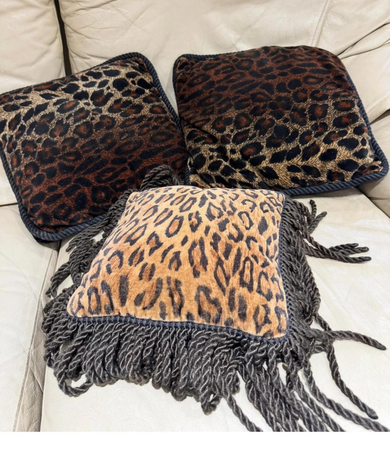 Animal Print Throw Pillows
