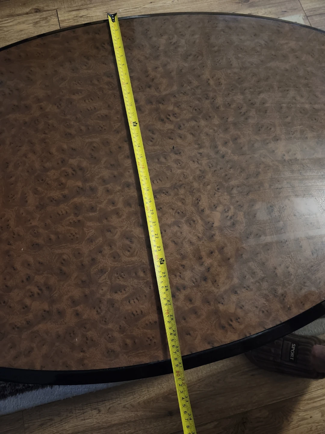 Oval Coffee Table with Matching Nesting Tables - photo 5
