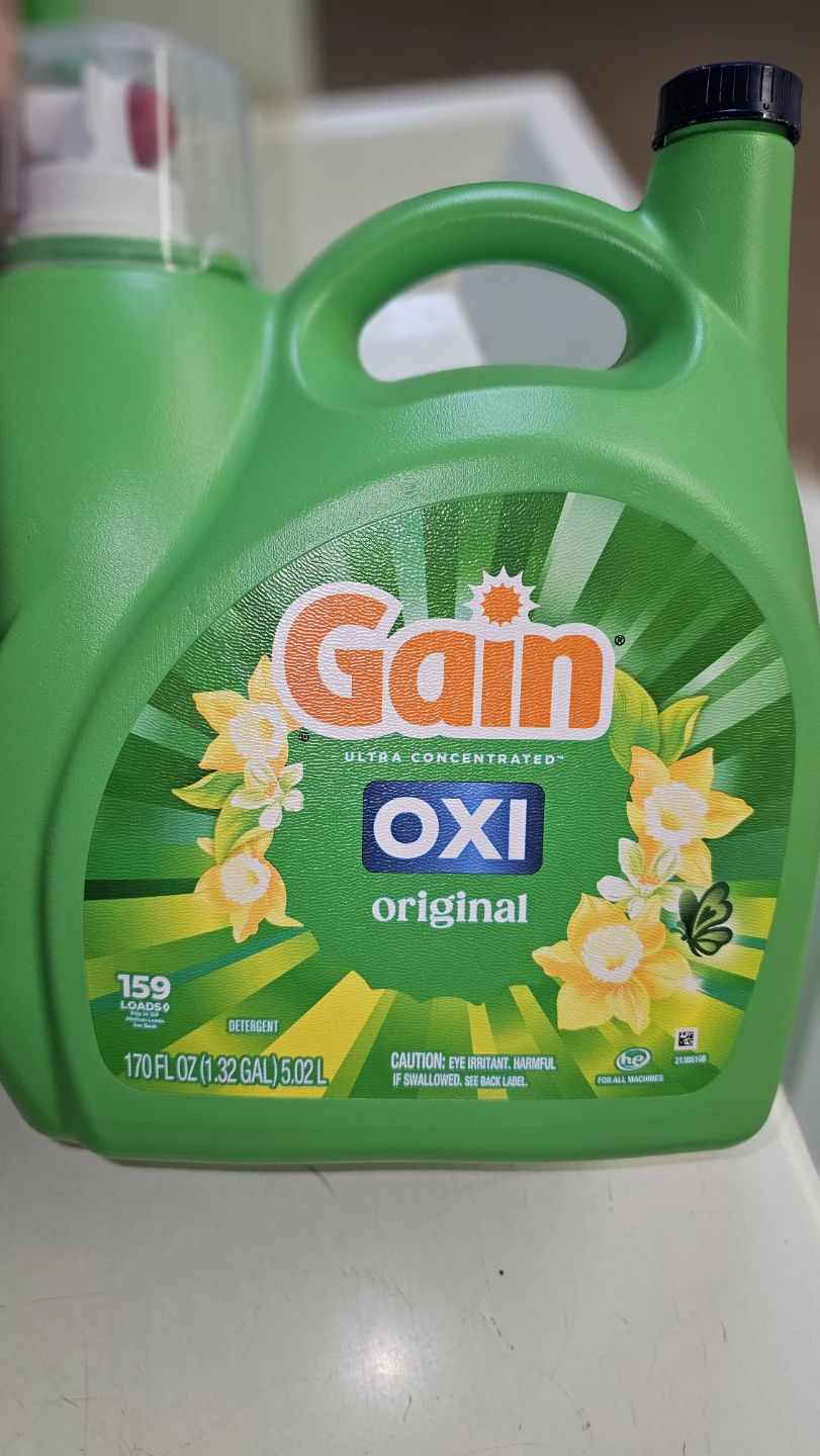 Gain Oxi Original Laundry Detergent - 170 fl oz - photo 2