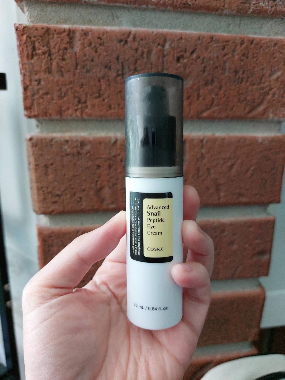 Used CosRX Advanced Snail Peptide Eye Cream