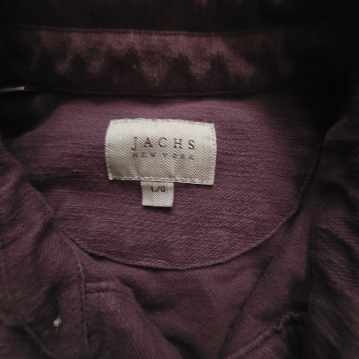 Jachs New York Men's Burgundy Polo Shirt - Large - photo 2