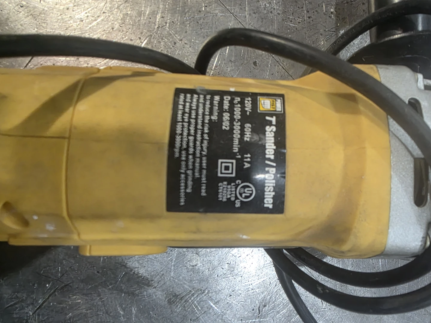 Yellow Sander/Polisher - photo 2