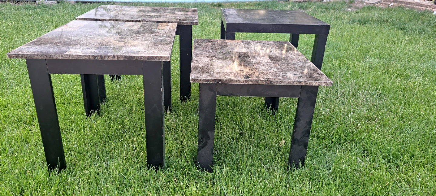 4 End Tables