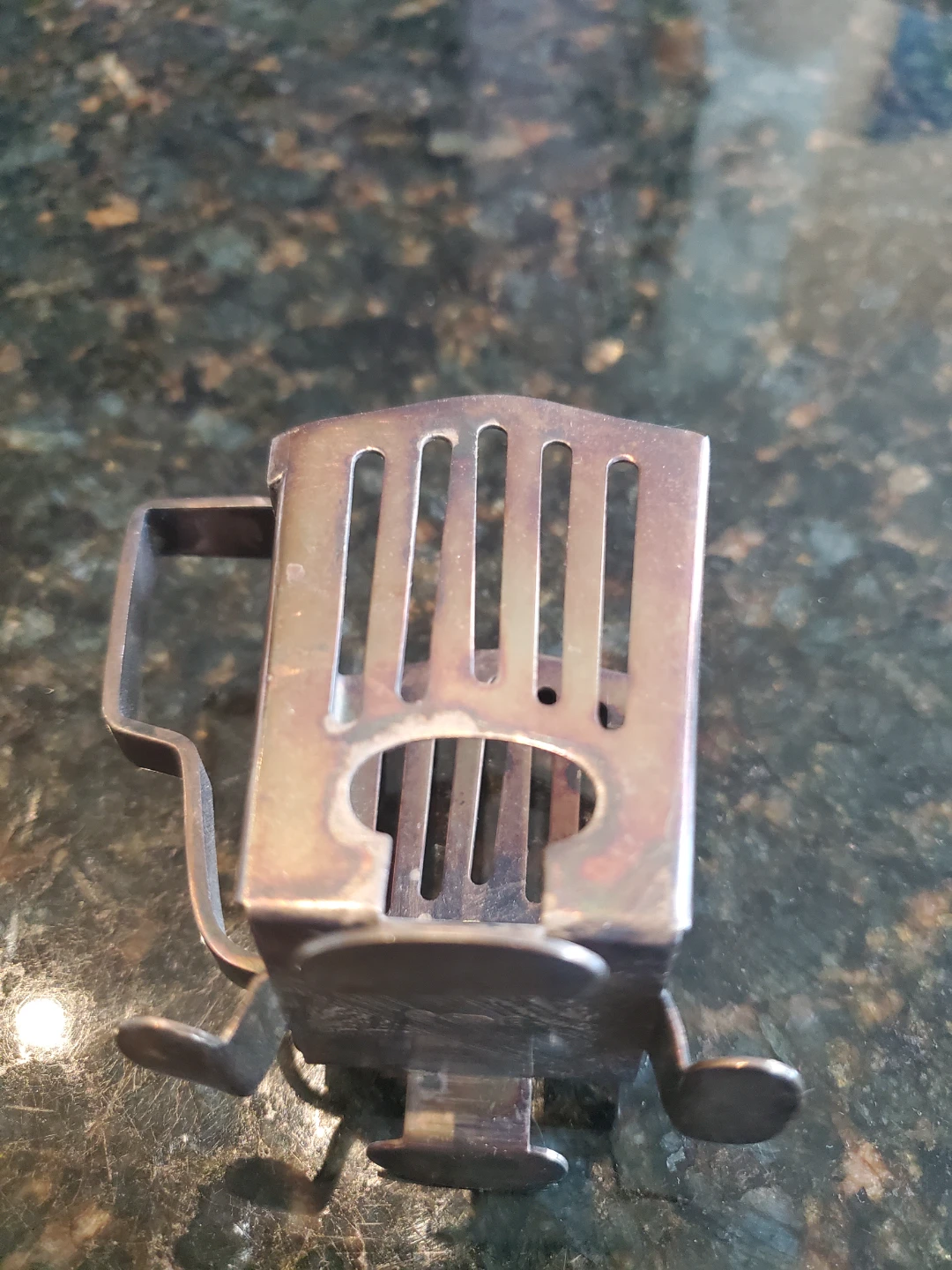 Vintage Gero Silver-plated Sugar Cube Holder - photo 3