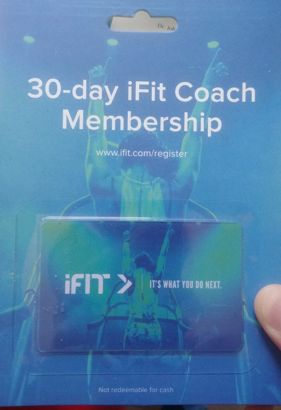 30-day iFit Coach Membership Card