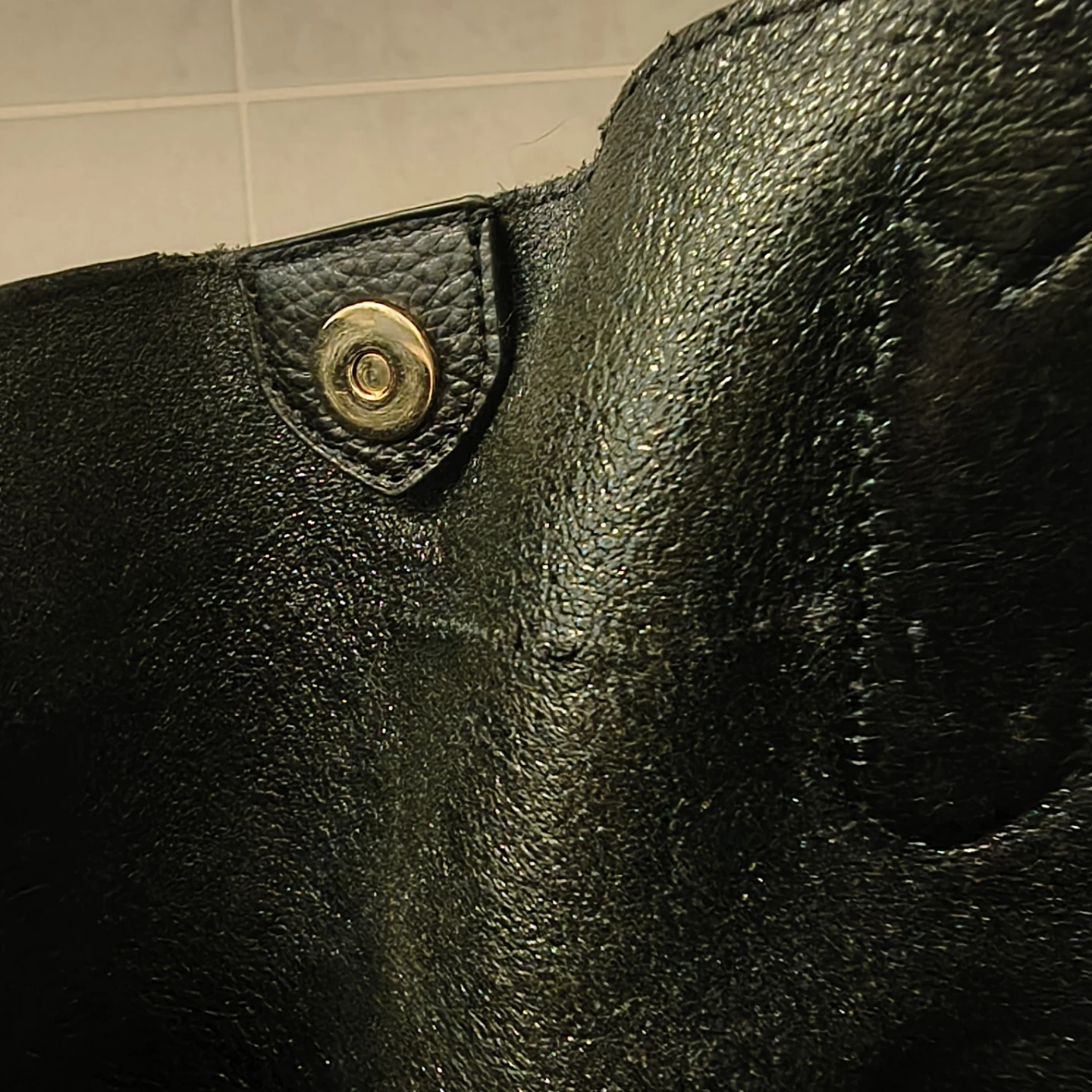 Banana Republic leather tote bag - photo 4