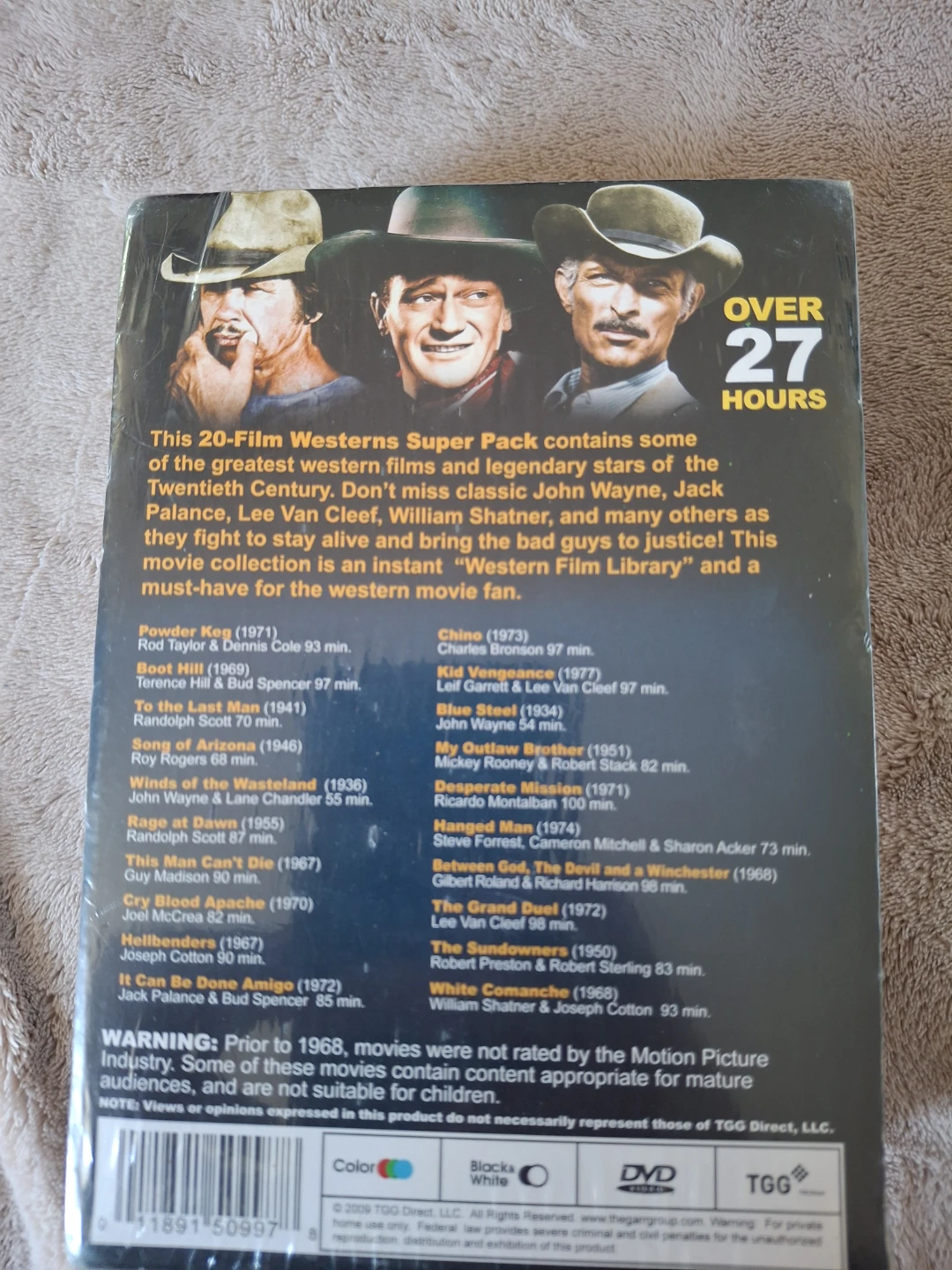 20 Great Westerns Heroes & Bandits 4-DVD Set - photo 2
