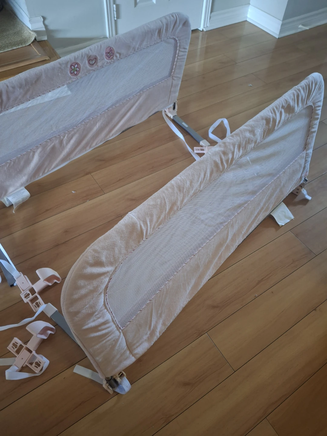 Pink Baby Bed Rail Guard