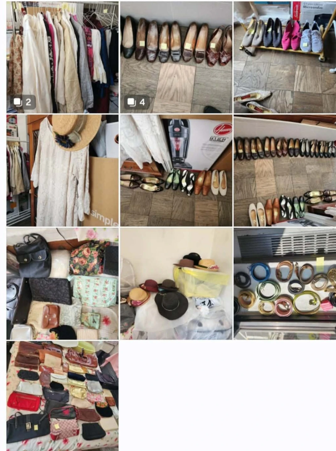 Clothes, shoes, handbags