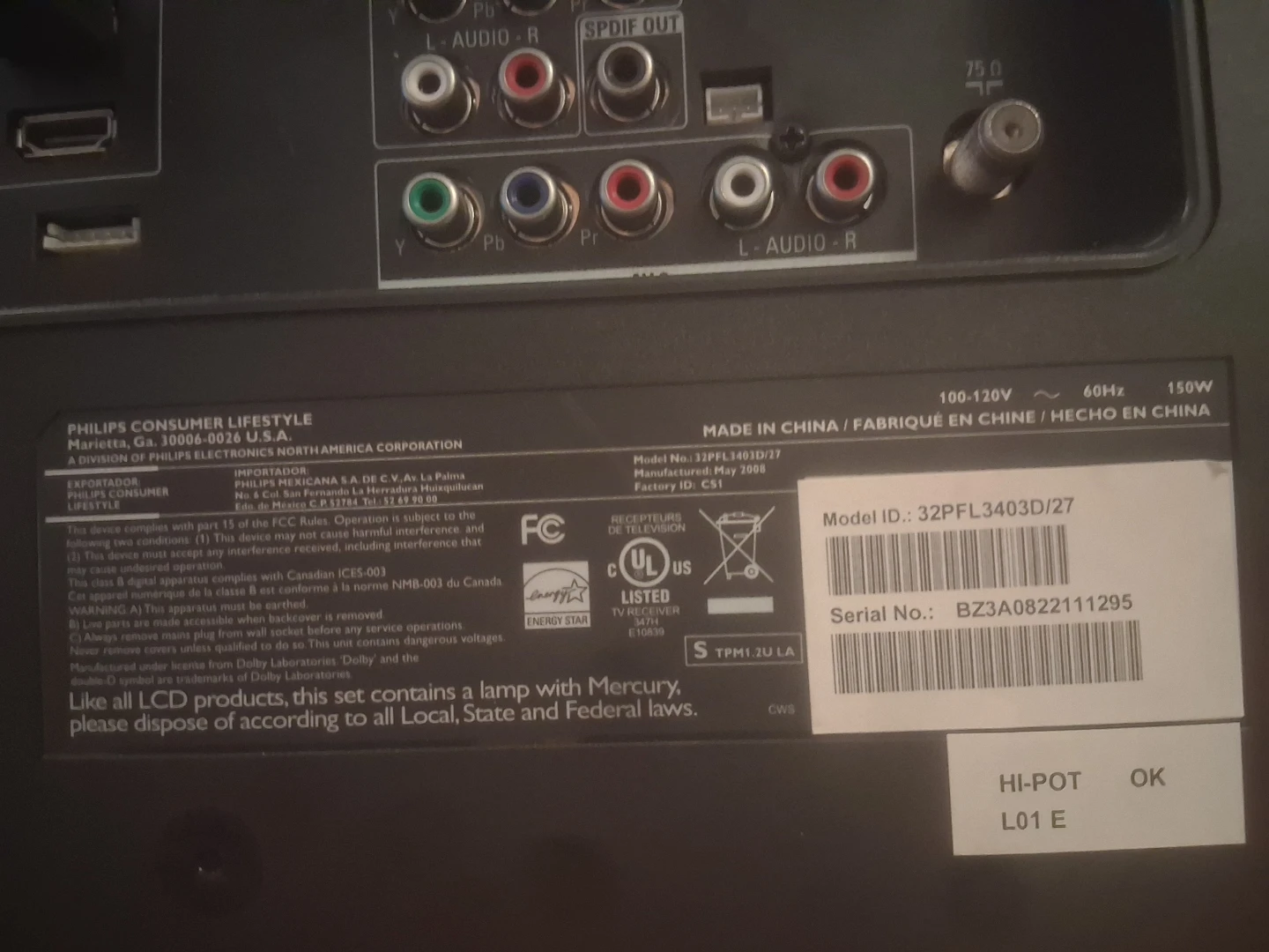 32' Philips TV - photo 2