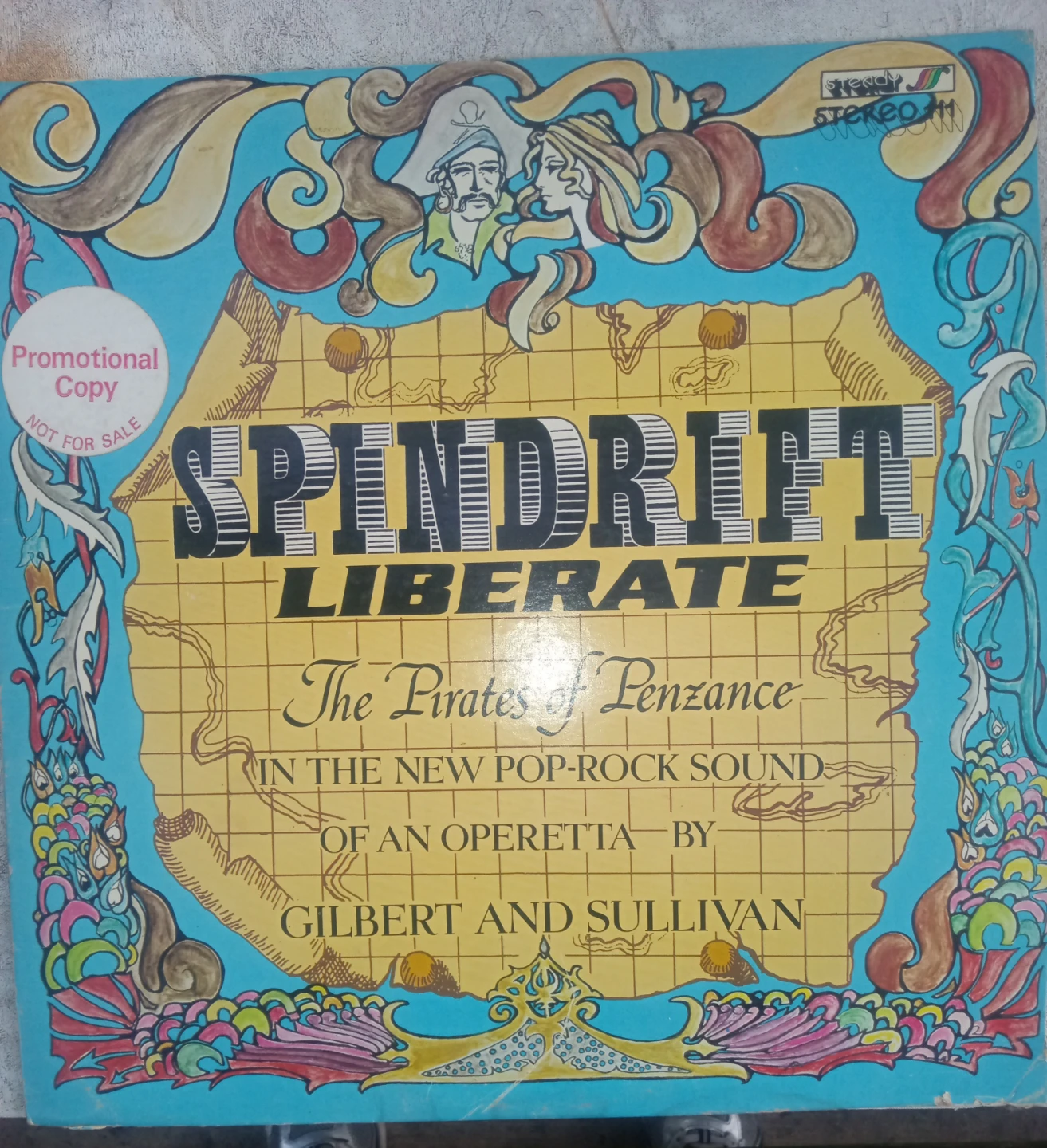 Spindrift Liberate The Pirates of Penzance Gilbert & Sullivan LP