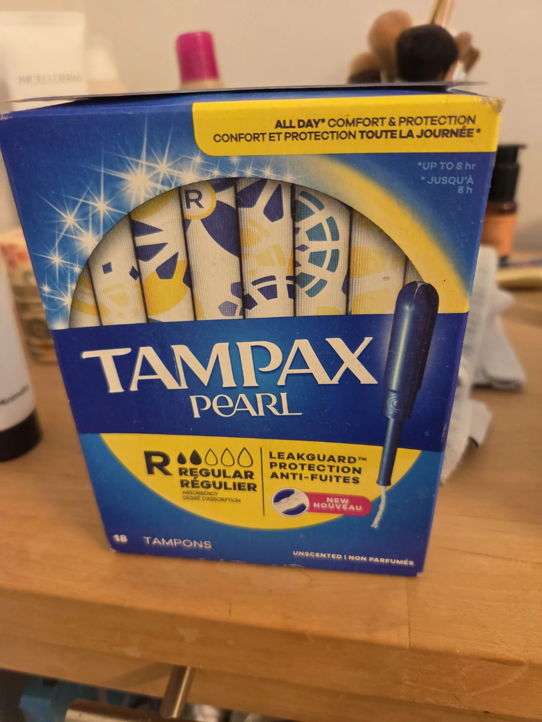 Tampax Pearl Regular Tampons - 18 Count