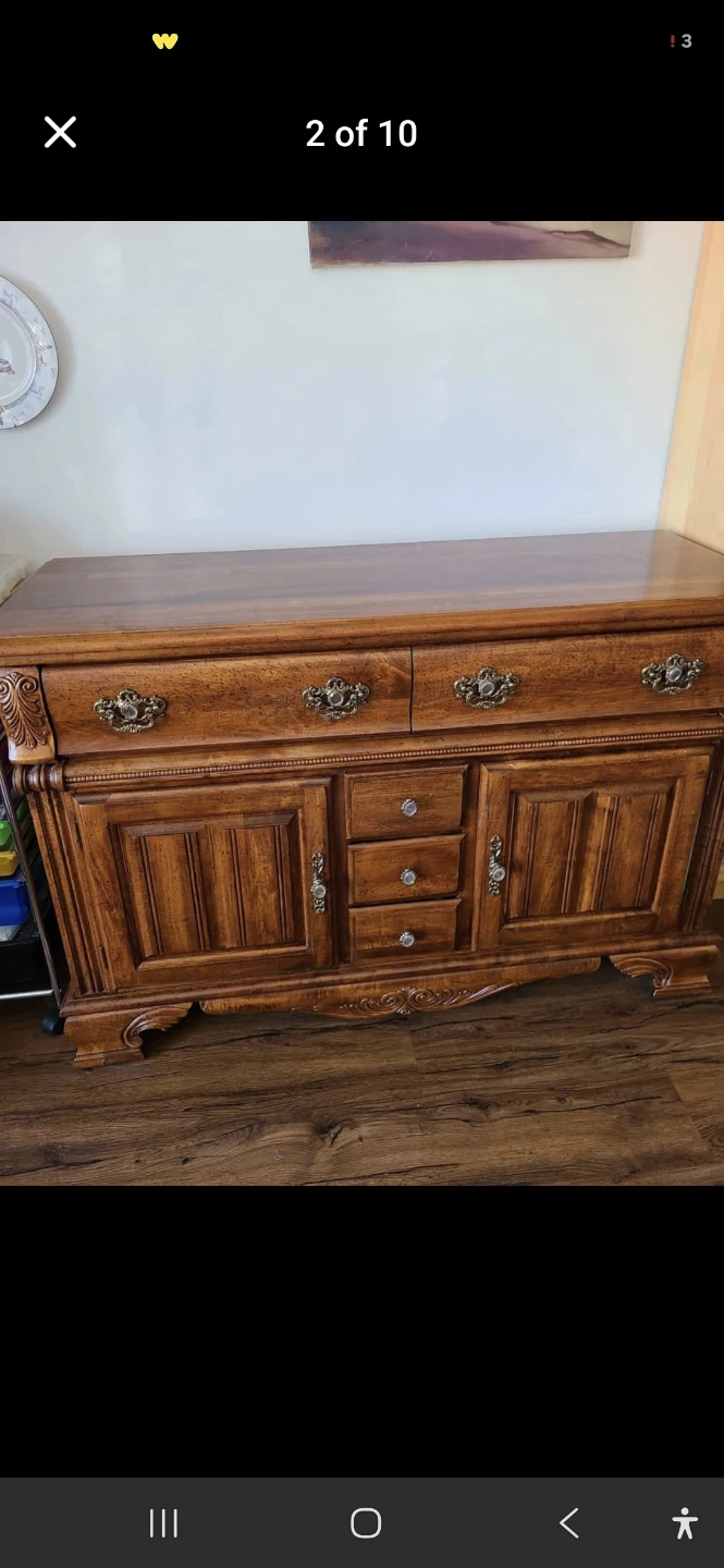 52 " Kincaid Solid Wood Buffet/Credenza - photo 2