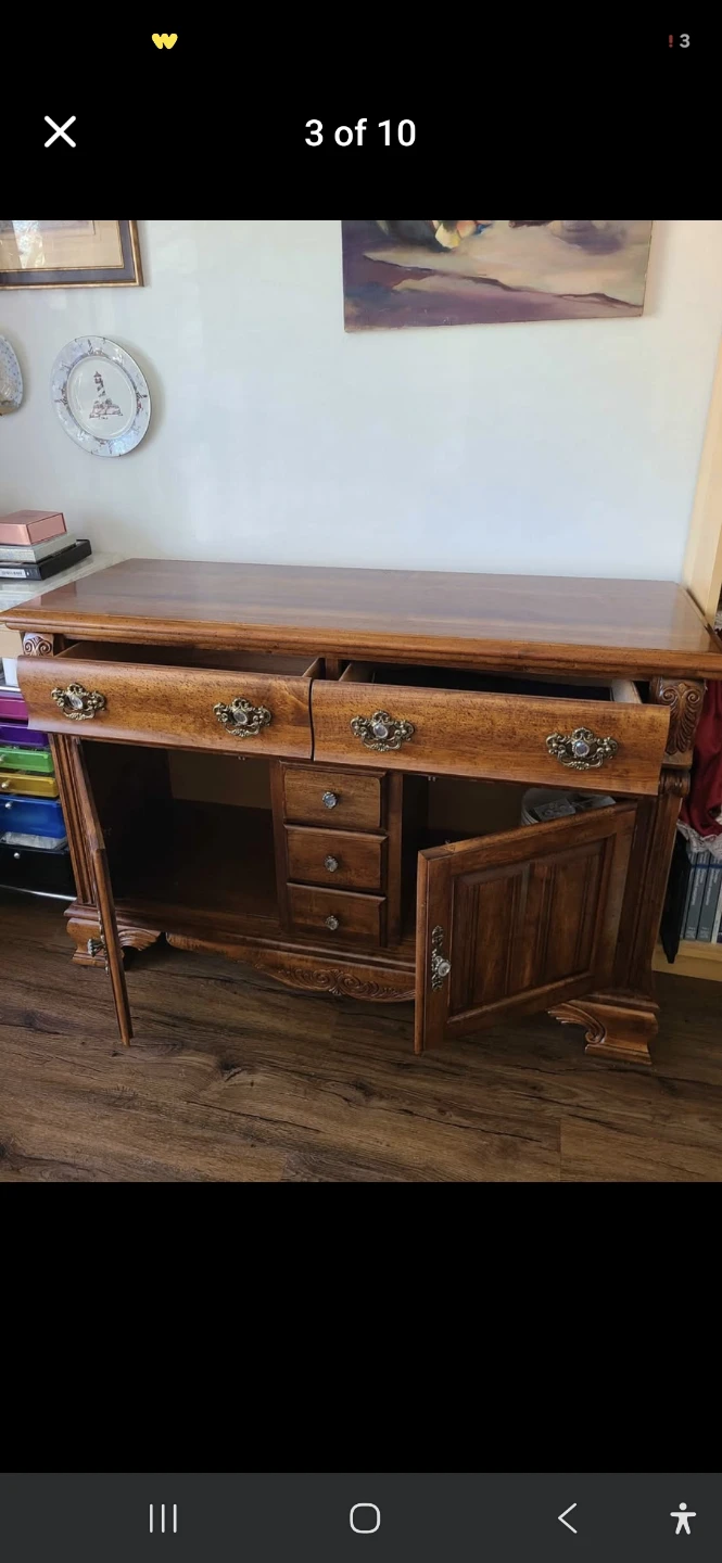 52 " Kincaid Solid Wood Buffet/Credenza - photo 3